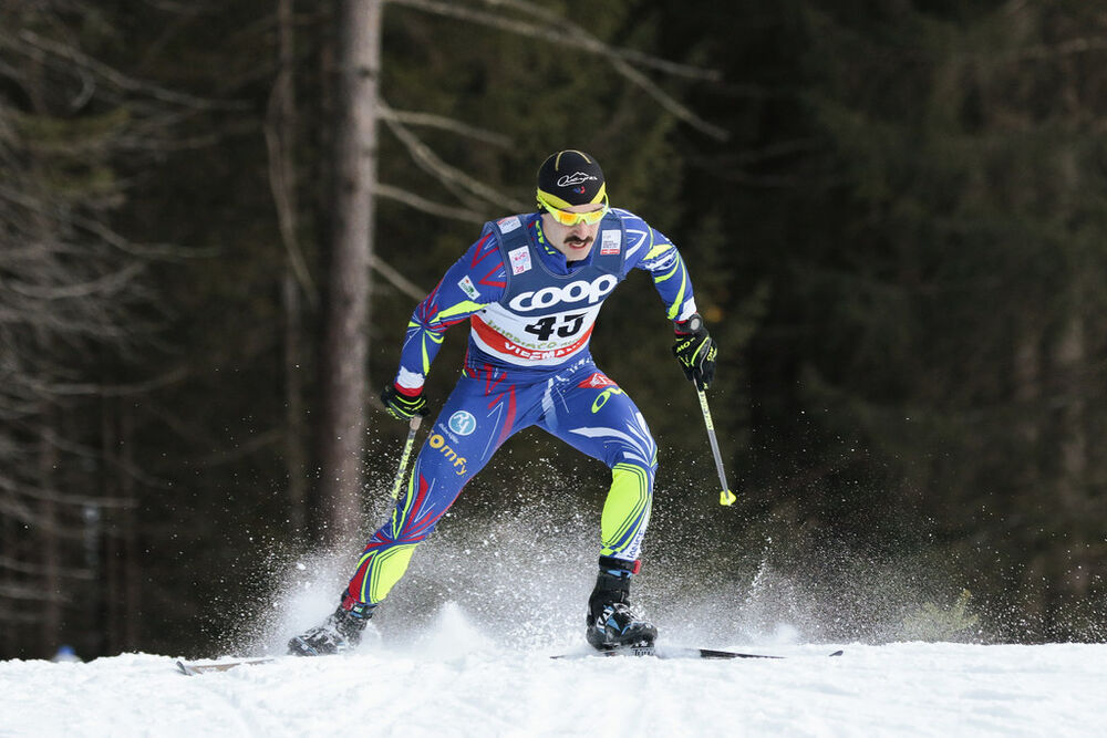 19.12.2015, Toblach, Italy (ITA):Paul Goalabre (FRA) - FIS world cup cross-country, individual sprint, Toblach (ITA). www.nordicfocus.com. © Modica/NordicFocus. Every downloaded picture is fee-liable.