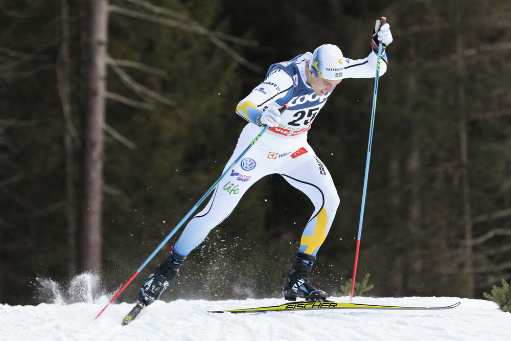 19.12.2015, Toblach, Italy (ITA):Calle Halfvarsson (SWE) - FIS world cup cross-country, individual sprint, Toblach (ITA). www.nordicfocus.com. © Modica/NordicFocus. Every downloaded picture is fee-liable.