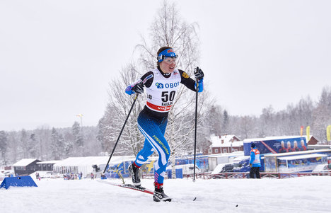 13.02.2016, Falun, Sweden (SWE):Krista Parmakoski (FIN) - FIS world cup cross-country, 5km women, Falun (SWE). www.nordicfocus.com. © Felgenhauer/NordicFocus. Every downloaded picture is fee-liable. NordicFocus 13.02.2016, Falun, Sweden (SWE):Krista Parmakoski (FIN) - FIS world cup cross-country, 5km women, Falun (SWE). www.nordicfocus.com. © Felgenhauer/NordicFocus. Every downloaded picture is fee-liable.
