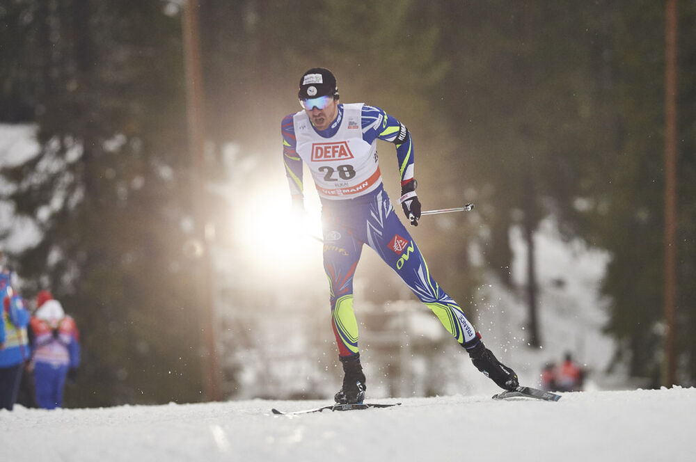 28.11.2015, Ruka, Finland (FIN):Maurice Manificat (FRA) - FIS world cup cross-country, 10km men, Ruka (FIN). www.nordicfocus.com. © Felgenhauer/NordicFocus. Every downloaded picture is fee-liable.