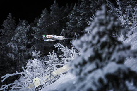 25.11.2016, Ruka, Finland (FIN):Domen Prevc (SLO) - FIS world cup ski jumping, individual HS142, Ruka (FIN). www.nordicfocus.com. © Modica/NordicFocus. Every downloaded picture is fee-liable. NordicFocus 25.11.2016, Ruka, Finland (FIN):Domen Prevc (SLO) - FIS world cup ski jumping, individual HS142, Ruka (FIN). www.nordicfocus.com. © Modica/NordicFocus. Every downloaded picture is fee-liable.
