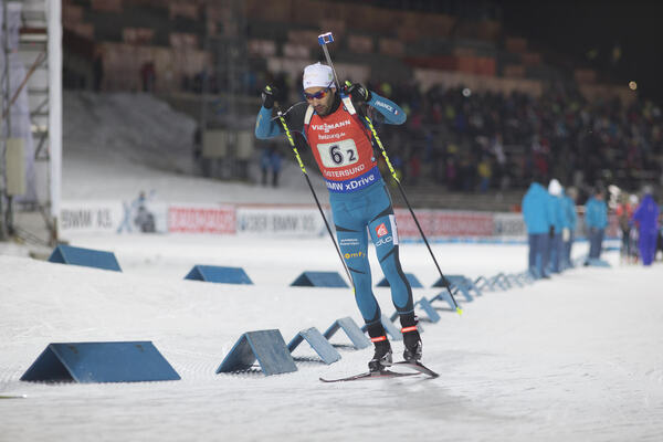 27.11.2016, Oestersund, Sweden, (SWE):Martin Fourcade (FRA) - IBU world cup biathlon, single mixed relay, Oestersund (SWE). www.nordicfocus.com. © Manzoni/NordicFocus. Every downloaded picture is fee-liable. NordicFocus