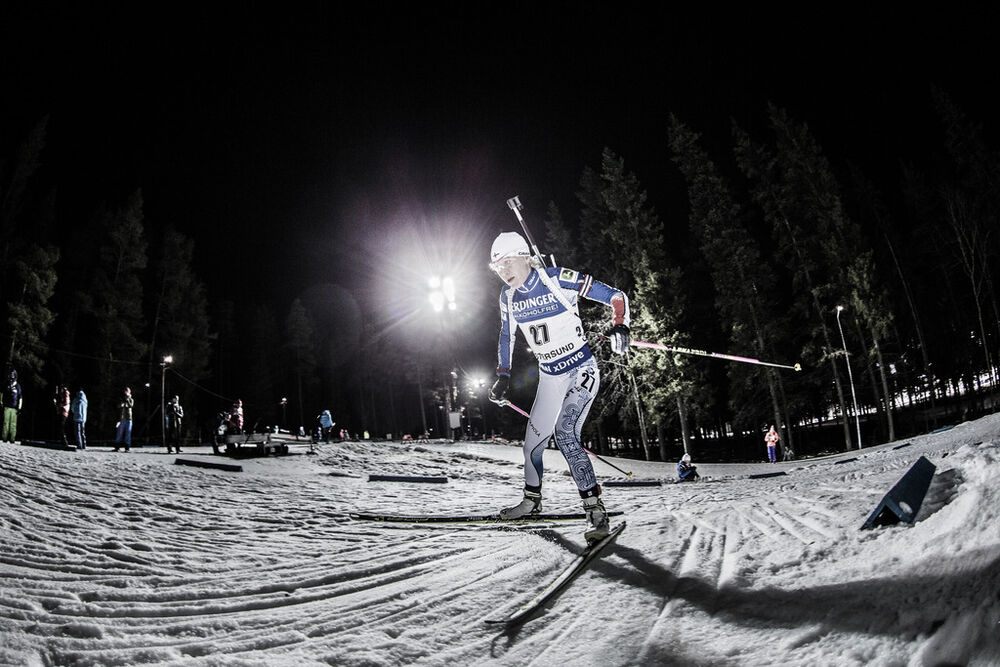 30.11.2016, Oestersund, Sweden, (SWE):Kaisa Makarainen (FIN) - IBU world cup biathlon, individual women, Oestersund (SWE). www.nordicfocus.com. © Manzoni/NordicFocus. Every downloaded picture is fee-liable.