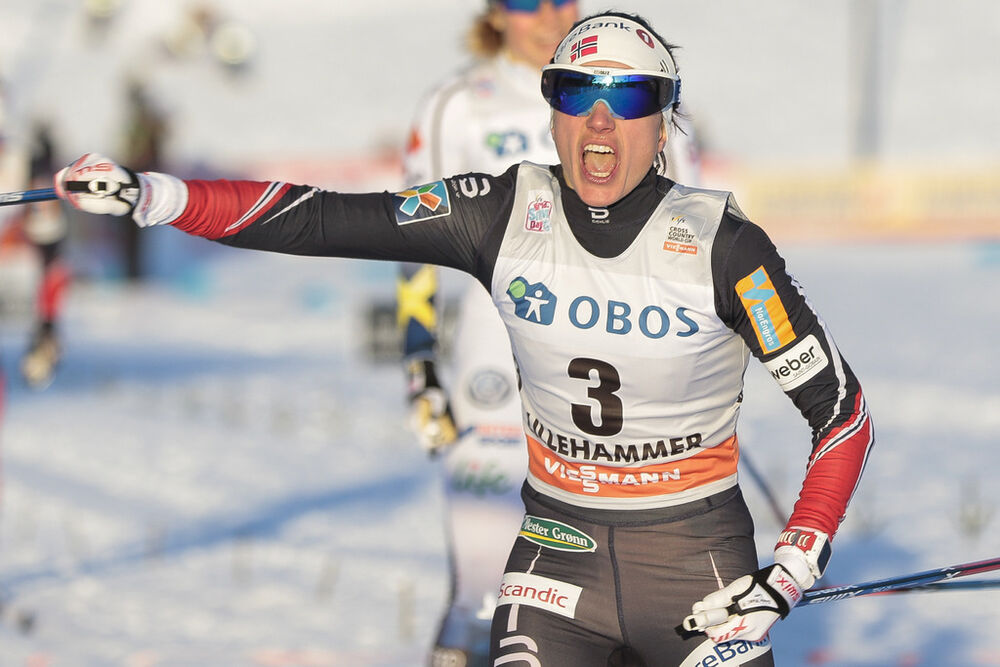 02.12.2016, Lillehammer, Norway (NOR):Heidi Weng (NOR) - FIS world cup cross-country, individual sprint, Lillehammer (NOR). www.nordicfocus.com. © Modica/NordicFocus. Every downloaded picture is fee-liable.