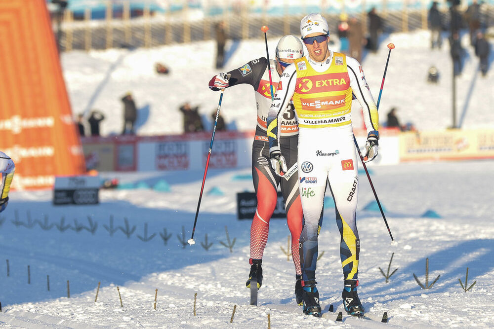 02.12.2016, Lillehammer, Norway (NOR):Calle Halfvarsson (SWE) - FIS world cup cross-country, individual sprint, Lillehammer (NOR). www.nordicfocus.com. © Modica/NordicFocus. Every downloaded picture is fee-liable.
