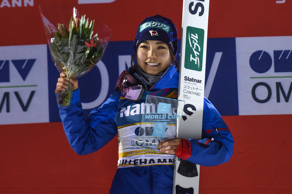 03.12.2016, Lillehammer, Norway (NOR):Sara Takanashi (JPN) - FIS world cup ski jumping ladies, individual HS100, Lillehammer (NOR). www.nordicfocus.com. © THIBAUT/NordicFocus. Every downloaded picture is fee-liable.