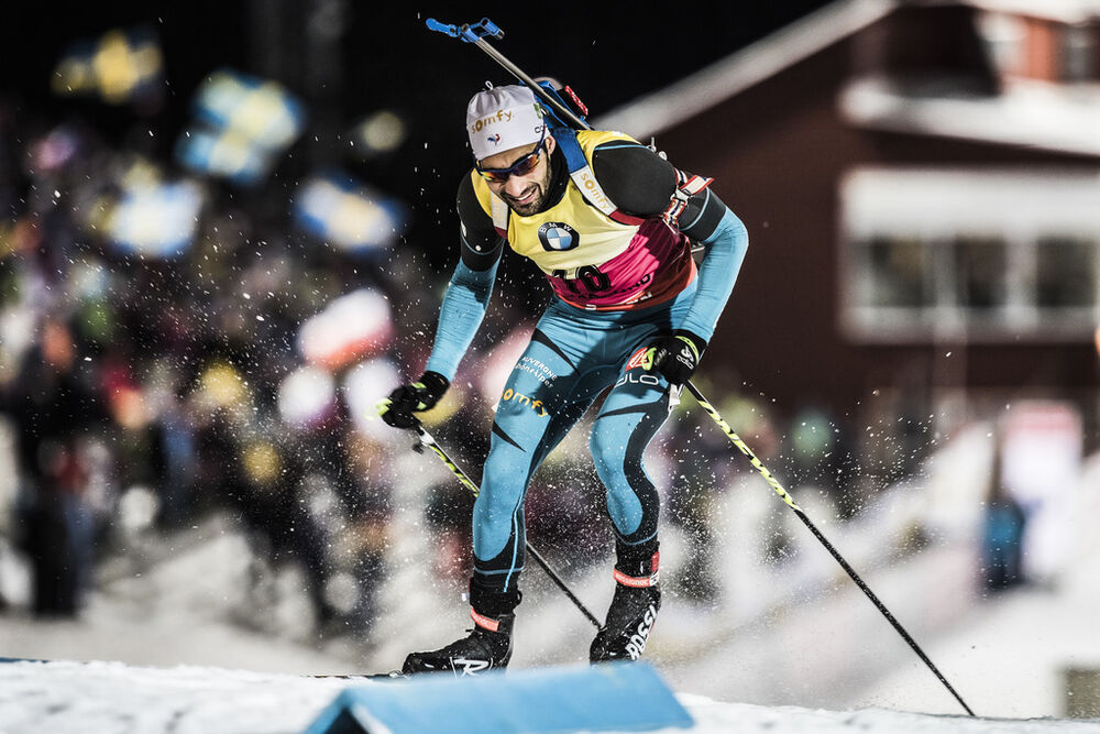 01.12.2016, Oestersund, Sweden, (SWE):Martin Fourcade (FRA) - IBU world cup biathlon, individual men, Oestersund (SWE). www.nordicfocus.com. © Manzoni/NordicFocus. Every downloaded picture is fee-liable.