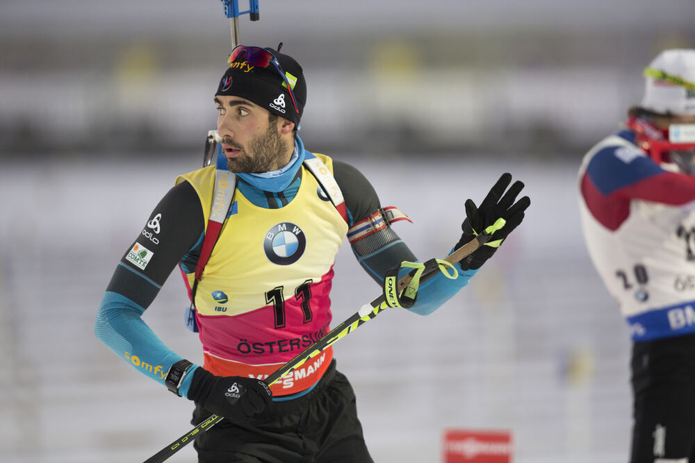 03.12.2016, Oestersund, Sweden, (SWE):Martin Fourcade (FRA) - IBU world cup biathlon, sprint men, Oestersund (SWE). www.nordicfocus.com. © Manzoni/NordicFocus. Every downloaded picture is fee-liable.