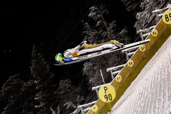26.11.2016, Ruka, Finland (FIN):Domen Prevc (SLO) - FIS world cup ski jumping, individual HS142, Ruka (FIN). www.nordicfocus.com. © THIBAUT/NordicFocus. Every downloaded picture is fee-liable. NordicFocus