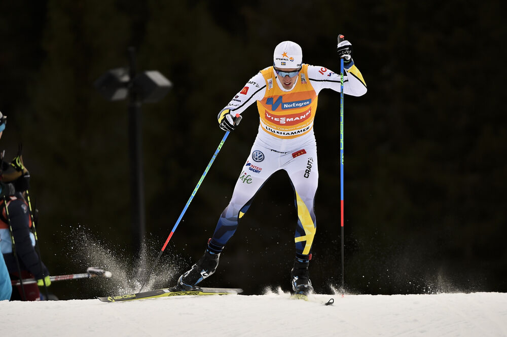 03.12.2016, Lillehammer, Norway (NOR):Calle Halfvarsson (SWE) - FIS world cup cross-country, 10km men, Lillehammer (NOR). www.nordicfocus.com. © THIBAUT/NordicFocus. Every downloaded picture is fee-liable.