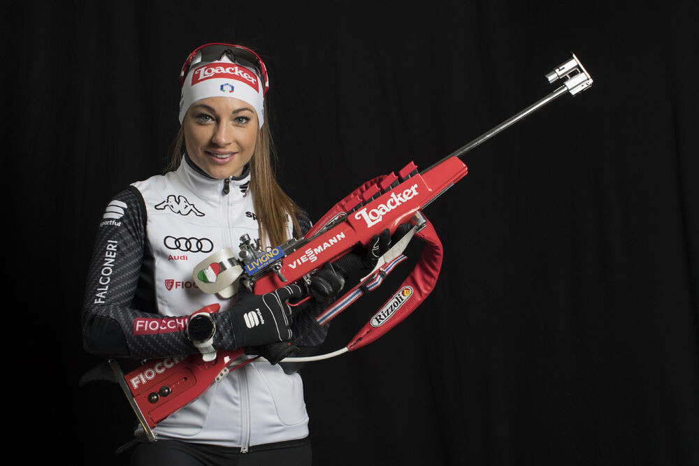 28.11.2016, Oestersund, Sweden, (SWE):Dorothea Wierer (ITA) - IBU world cup biathlon, photoshooting, Oestersund (SWE). www.nordicfocus.com. © Manzoni/NordicFocus. Every downloaded picture is fee-liable.