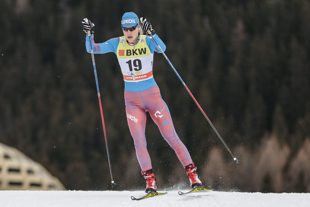 11.12.2016, Davos, Switzerland (SUI):Natalia Matveeva (RUS) - FIS world cup cross-country, individual sprint, Davos (SUI). www.nordicfocus.com. © Modica/NordicFocus. Every downloaded picture is fee-liable.