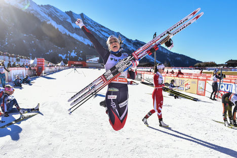 17.12.2016, La Clusaz, France (FRA):Heidi Weng (NOR) - FIS world cup cross-country, mass women, La Clusaz (FRA). www.nordicfocus.com. © Thibaut/NordicFocus. Every downloaded picture is fee-liable. NordicFocus 17.12.2016, La Clusaz, France (FRA):Heidi Weng (NOR) - FIS world cup cross-country, mass women, La Clusaz (FRA). www.nordicfocus.com. © Thibaut/NordicFocus. Every downloaded picture is fee-liable.