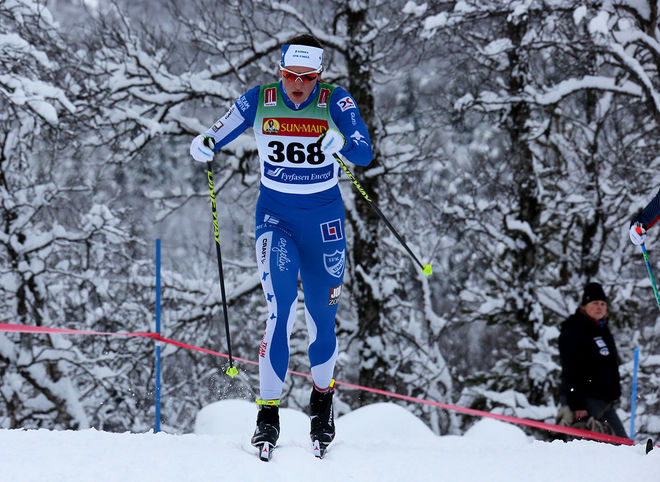 LINN SÖMSKAR, IFK Umeå var trea både på distans och i sprint i Lygna i Norge i helgen. Foto/rights: KJELL-ERIK KRISTIANSEN/sweski.com