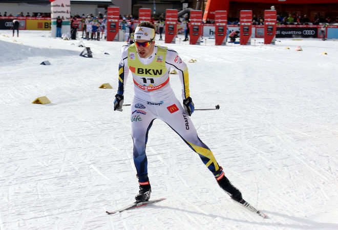 TEODOR PETERSON är den svenska åkaren som har den bästa sprintrankingen på den sista FIS-listan. Foto/rights: STEPHAN KAUFMANN/sweski.com