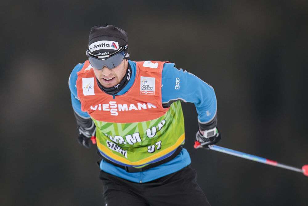 11.12.2016, Davos, Switzerland (SUI):Dario Cologna (SUI) - FIS world cup cross-country, individual sprint, Davos (SUI). www.nordicfocus.com. © Modica/NordicFocus. Every downloaded picture is fee-liable.
