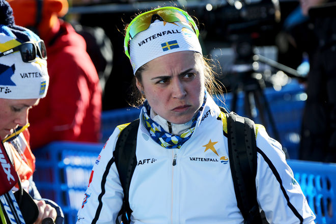 ANNA HAAG har tvingats lämna återbud till Tour de Ski. Det samma har Calle Halfvarsson. Foto/rights: KJELL-ERIK KRISTIANSEN/sweski.com
