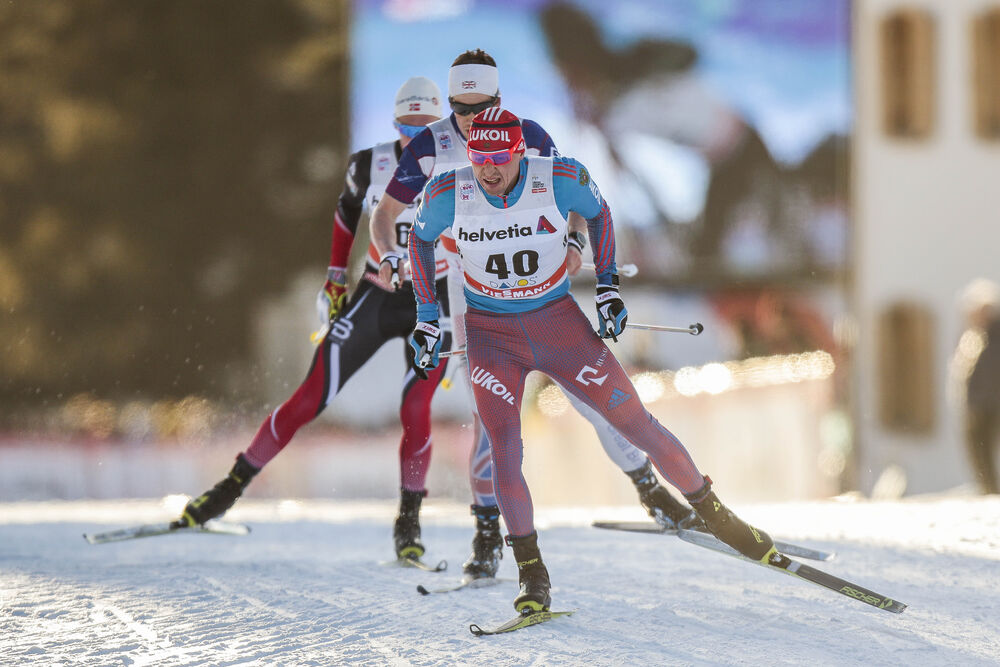 10.12.2016, Davos, Switzerland (SUI):Alexander Legkov (RUS) - FIS world cup cross-country, 30km men, Davos (SUI). www.nordicfocus.com. © Modica/NordicFocus. Every downloaded picture is fee-liable.