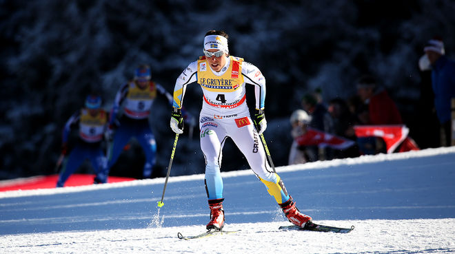 CHARLOTTE KALLA lär starta tisdagens skiathlon i Tour de Ski i tyska Oberstdorf trots den dåliga starten i schweiziska Val Müstair. Foto/rights: MARCELA HAVLOVA/sweski.com