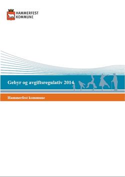 Gebyr og avgiftsregulativ 2014