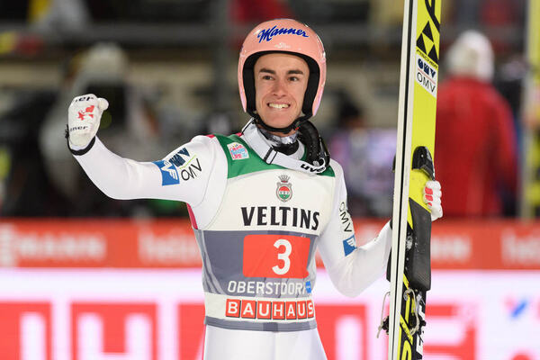 30.12.2016, Oberstdorf, Germany (GER):Stefan Kraft (AUT) - FIS world cup ski jumping, four hills tournament, individual HS137, Oberstdorf (GER). www.nordicfocus.com. © Rauschendorfer/NordicFocus. Every downloaded picture is fee-liable. NordicFocus