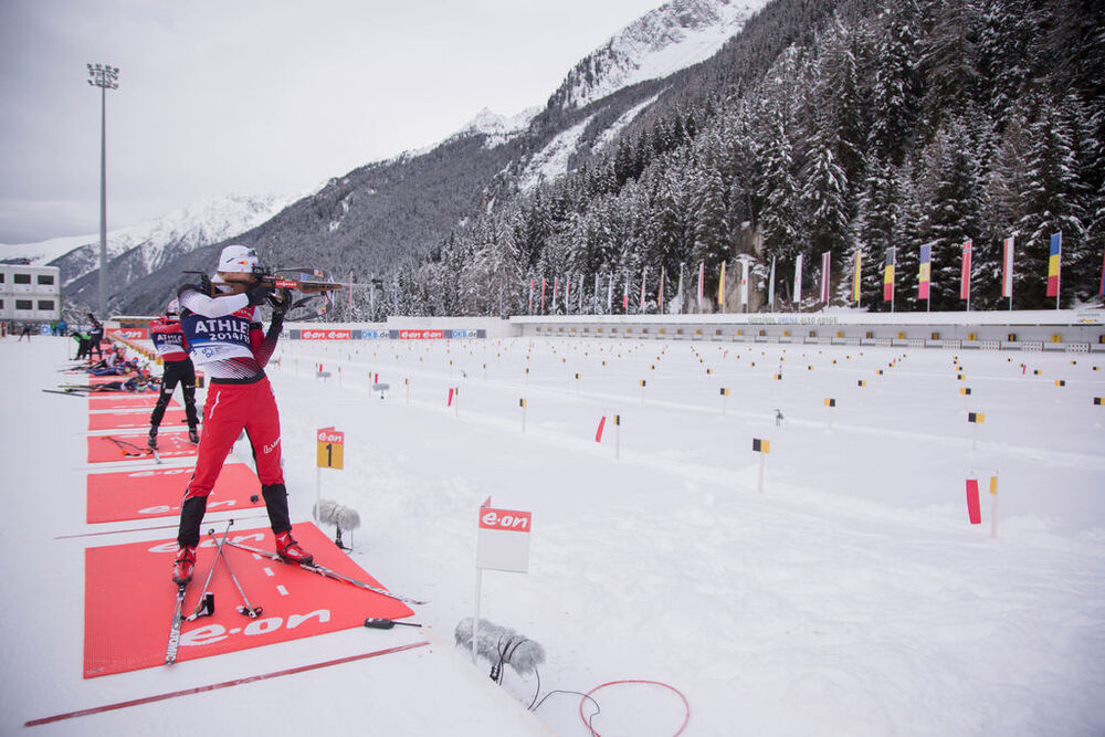 21.01.2015, Antholz, Italy (ITA): Julian Eberhard (AUT)- IBU world cup biathlon, training, Antholz (ITA). www.nordicfocus.com. © Manzoni/NordicFocus. Every downloaded picture is fee-liable.