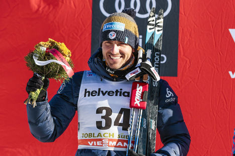 06.01.2017, Toblach, Italy (ITA):Maurice Manificat (FRA) - FIS world cup cross-country, tour de ski, 10km men, Toblach (ITA). www.nordicfocus.com. © Modica/NordicFocus. Every downloaded picture is fee-liable. NordicFocus 06.01.2017, Toblach, Italy (ITA):Maurice Manificat (FRA) - FIS world cup cross-country, tour de ski, 10km men, Toblach (ITA). www.nordicfocus.com. © Modica/NordicFocus. Every downloaded picture is fee-liable.