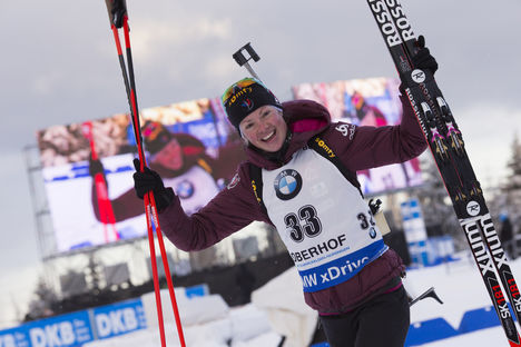 06.01.2017, Oberhof, Germany (GER):Marie Dorin Habert (FRA) - IBU world cup biathlon, sprint women, Oberhof (GER). www.nordicfocus.com. © Manzoni/NordicFocus. Every downloaded picture is fee-liable. NordicFocus 06.01.2017, Oberhof, Germany (GER):Marie Dorin Habert (FRA) - IBU world cup biathlon, sprint women, Oberhof (GER). www.nordicfocus.com. © Manzoni/NordicFocus. Every downloaded picture is fee-liable.