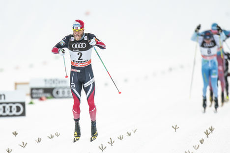 07.01.2017, Val di Fiemme, Italy (ITA):Martin Johnsrud Sundby (NOR) - FIS world cup cross-country, tour de ski, mass men, Val di Fiemme (ITA). www.nordicfocus.com. © Modica/NordicFocus. Every downloaded picture is fee-liable. NordicFocus 07.01.2017, Val di Fiemme, Italy (ITA):Martin Johnsrud Sundby (NOR) - FIS world cup cross-country, tour de ski, mass men, Val di Fiemme (ITA). www.nordicfocus.com. © Modica/NordicFocus. Every downloaded picture is fee-liable.