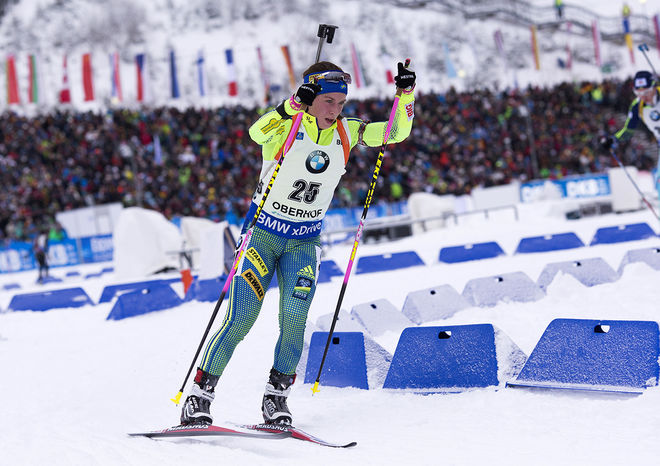 ANNA MAGNUSSON slog till med en 11:e plats i masstarten i världscuptävlingen i tyska Oberhof. Hennes bästa! Foto: NORDIC FOCUS