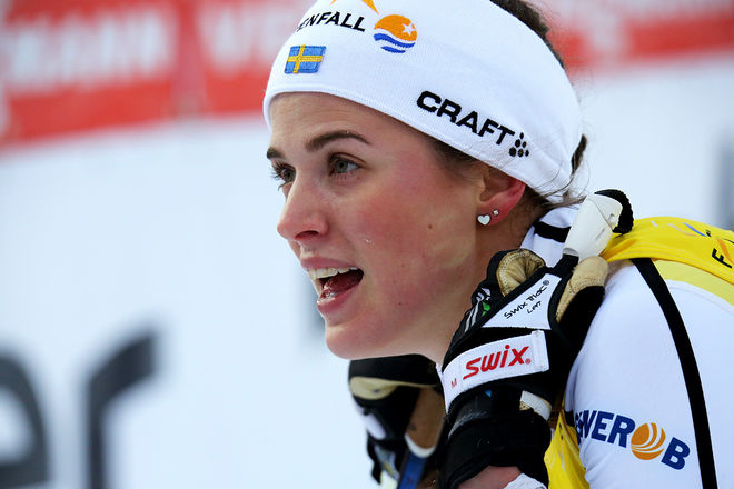 ANNA DYVIK vann kvalet i U23-VM-sprinten på Soldier Hollow i USA. Foto/rights: KJELL-ERIK KRISTIANSEN/sweski.com