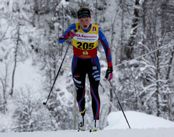 FRIDA KARLSSON är den andra tjejen från Sollefteå Skidor i JVM-truppen, men hon är den enda från D17-18-klassen där hon dominerat totalt i Sverige i vinter. Foto/rights: KJELL-ERIK KRISTIANSEN/sweski.com