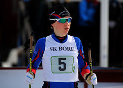 FREDRIK ANDERSSON, Sollefteå Skidor gör en intressant debut på JVM. Han har säkert fått några tips från syrran Ebba. Foto/rights: KJELL-ERIK KRISTIANSEN/sweski.com