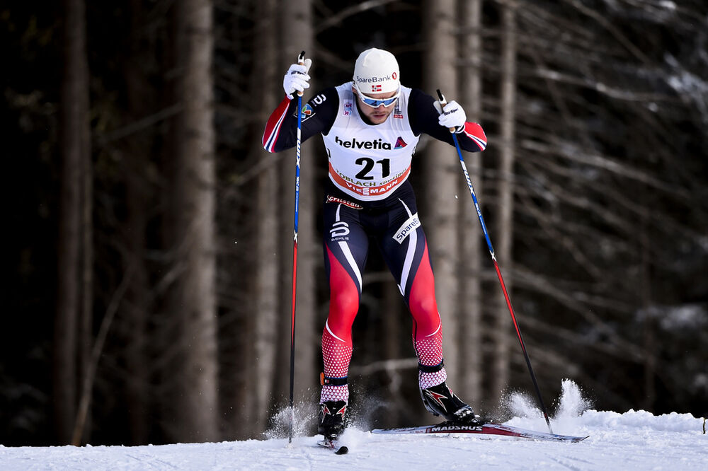 14.01.2017, Toblach, Italy (ITA):HaavardSolaas Taugboel (NOR) - FIS world cup cross-country, individual sprint, Toblach (ITA). www.nordicfocus.com. © Thibaut/NordicFocus. Every downloaded picture is fee-liable.