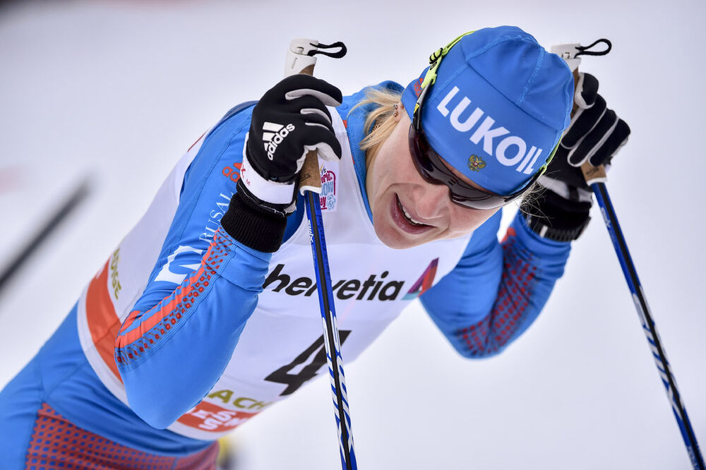 14.01.2017, Toblach, Italy (ITA):Natalia Matveeva (RUS) - FIS world cup cross-country, individual sprint, Toblach (ITA). www.nordicfocus.com. © Thibaut/NordicFocus. Every downloaded picture is fee-liable.