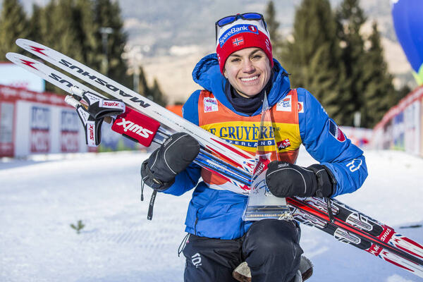 08.01.2017, Val di Fiemme, Italy (ITA):Stina Nilsson (SWE), Heidi Weng (NOR) - FIS world cup cross-country, tour de ski, final climb women, Val di Fiemme (ITA). www.nordicfocus.com. © Modica/NordicFocus. Every downloaded picture is fee-liable. NordicFocus