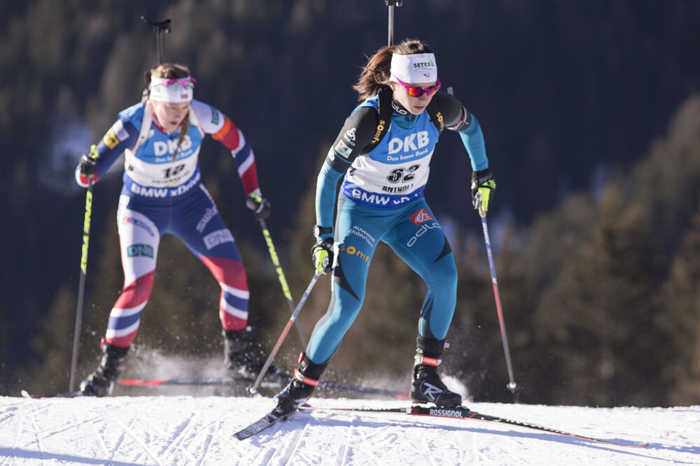 19.01.2017, Antholz, Italy (ITA):Anais Chevalier (FRA) -  IBU world cup biathlon, individual women, Antholz (ITA). www.nordicfocus.com. © Manzoni/NordicFocus. Every downloaded picture is fee-liable.