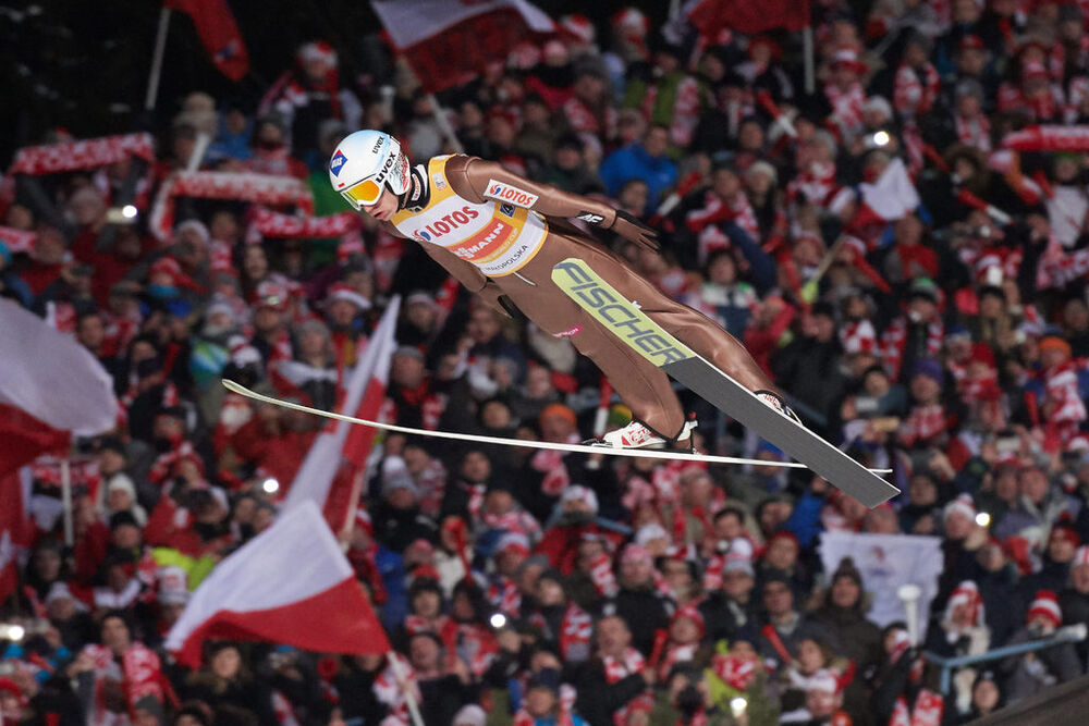 21.01.2017, Zakopane, Poland (POL):Kamil Stoch (POL) - FIS world cup ski jumping, team HS140, Zakopane (POL). www.nordicfocus.com. © Rauschendorfer/NordicFocus. Every downloaded picture is fee-liable.