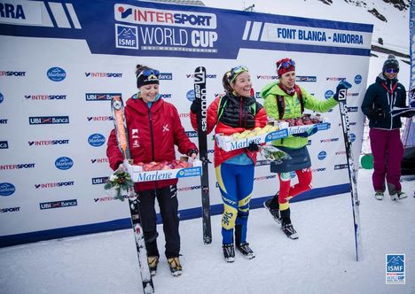 podium vertical race dames