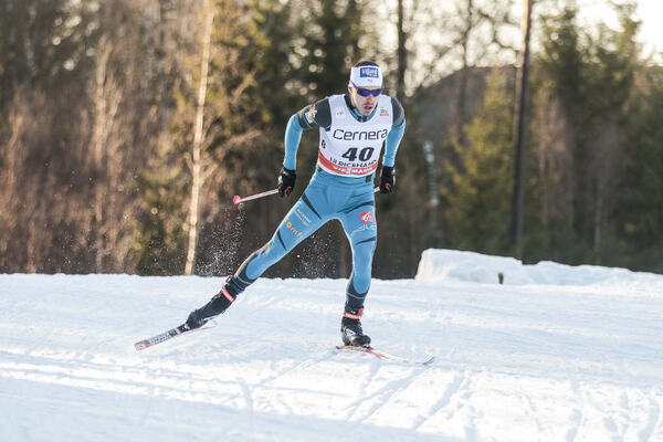 21.01.2017, Ulricehamn, Sweden (SWE):Robin Duvillard (FRA) - FIS world cup cross-country, 15km men, Ulricehamn (SWE). www.nordicfocus.com. © Modica/NordicFocus. Every downloaded picture is fee-liable. NordicFocus