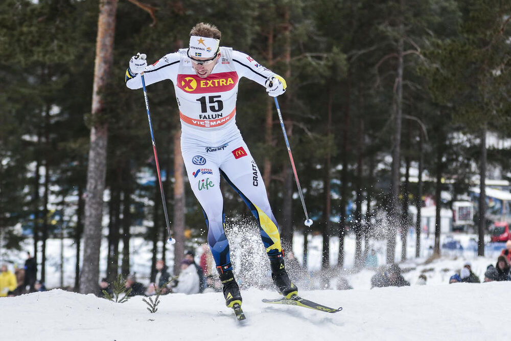 28.01.2017, Falun Sweden (SWE):Emil Joensson (SWE) - FIS world cup cross-country, individual sprint, Falun (SWE). www.nordicfocus.com. © Modica/NordicFocus. Every downloaded picture is fee-liable.