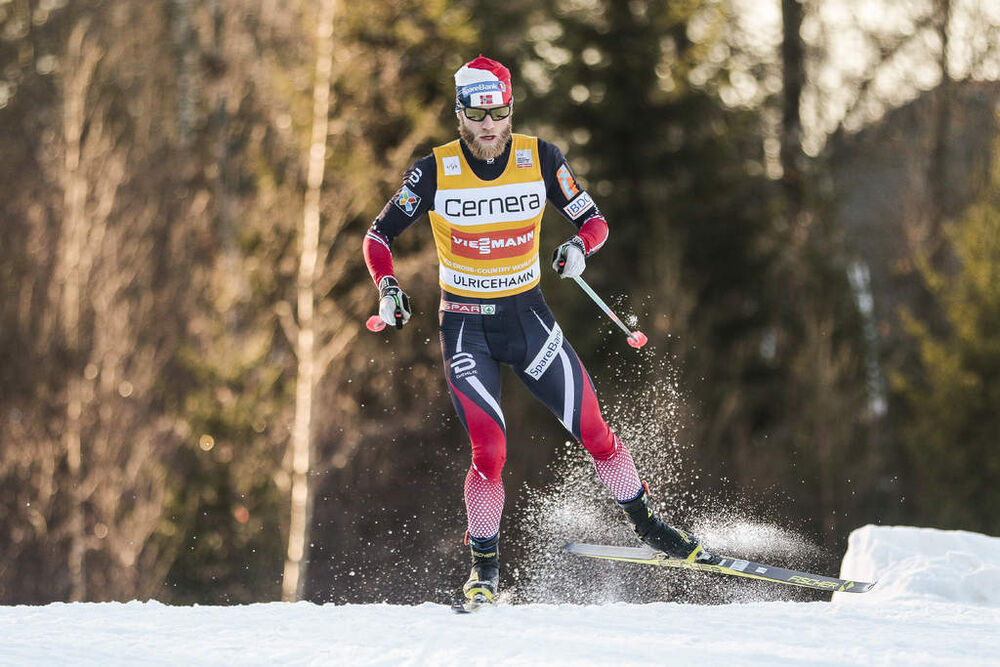 21.01.2017, Ulricehamn, Sweden (SWE):Martin Johnsrud Sundby (NOR) - FIS world cup cross-country, 15km men, Ulricehamn (SWE). www.nordicfocus.com. © Modica/NordicFocus. Every downloaded picture is fee-liable.