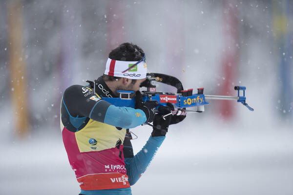 15.01.2017, Ruhpolding, Germany (GER):Martin Fourcade (FRA) - IBU world cup biathlon, pursuit men, Ruhpolding (GER). www.nordicfocus.com. © Manzoni/NordicFocus. Every downloaded picture is fee-liable. NordicFocus
