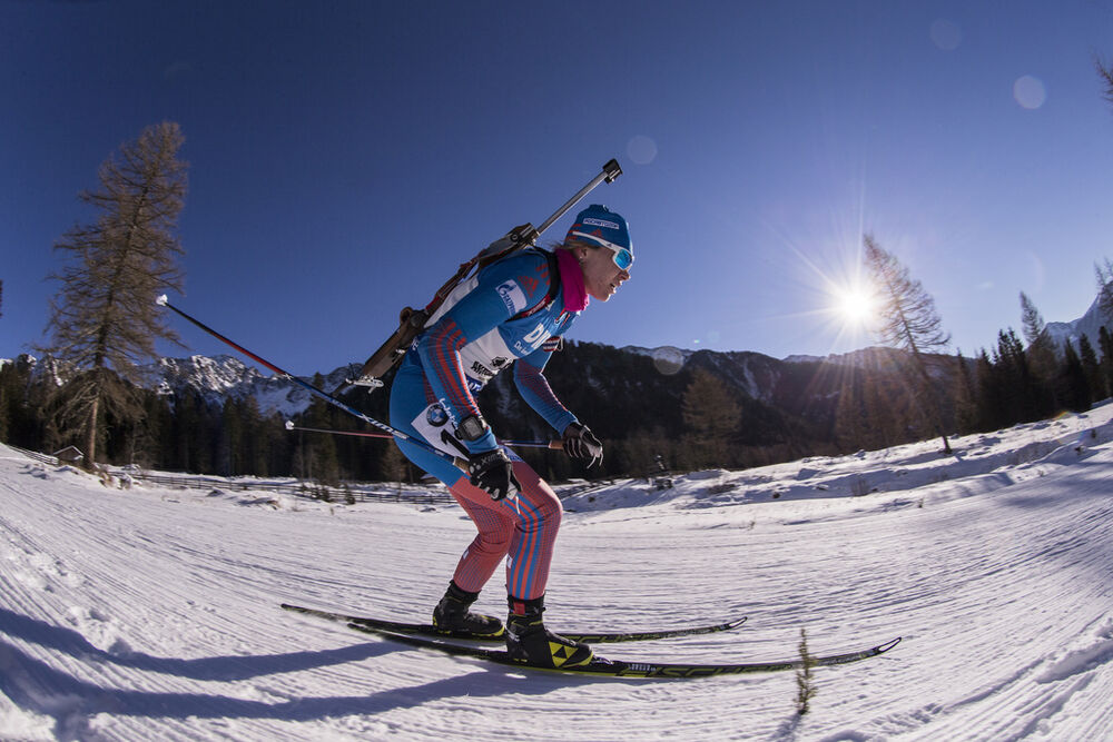 19.01.2017, Antholz, Italy (ITA):Ekaterina Glazyrina (RUS) -  IBU world cup biathlon, individual women, Antholz (ITA). www.nordicfocus.com. © Manzoni/NordicFocus. Every downloaded picture is fee-liable.