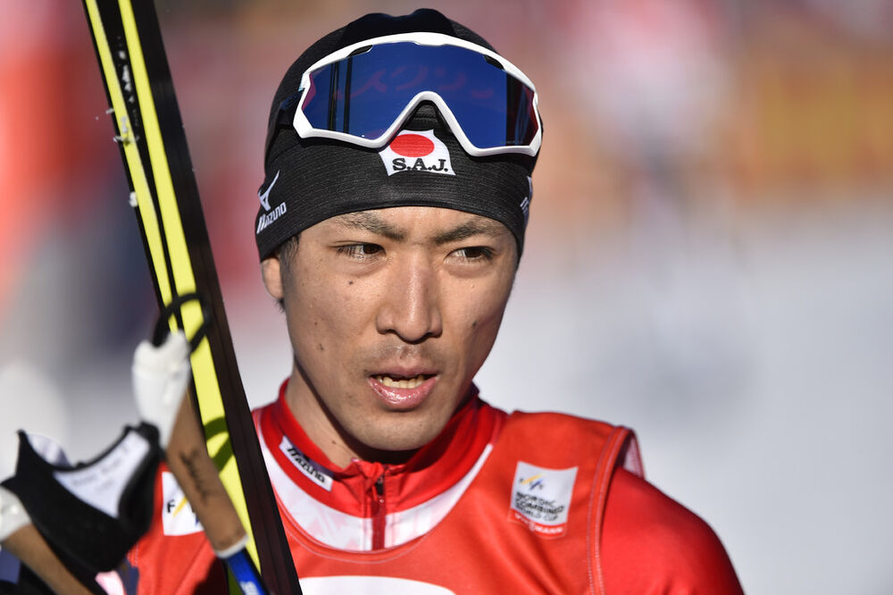 29.01.2017, Seefeld, Austria (AUT):Akito Watabe (JPN) - FIS world cup nordic combined, individual gundersen HS109/15km, Seefeld (AUT). www.nordicfocus.com. © Thibaut/NordicFocus. Every downloaded picture is fee-liable.