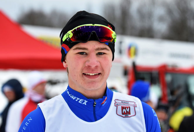 ELIS TINGELÖF är en av många duktiga ungdomar och juniorer i Sollefteå Skidor. Nu blev han svensk ungdomsmästare i sprint i H16-klassen. Foto: ROLF ZETTERBERG