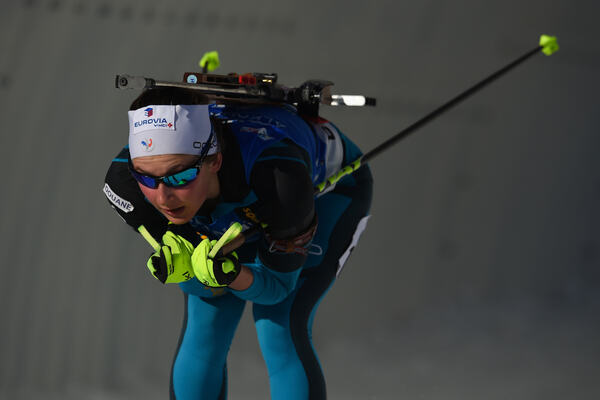 10.02.2017, Hochfilzen, Austria (AUT):Justine Braisaz (FRA) - IBU world championships biathlon, sprint women, Hochfilzen (AUT). www.nordicfocus.com. © NordicFocus. Every downloaded picture is fee-liable. NordicFocus
