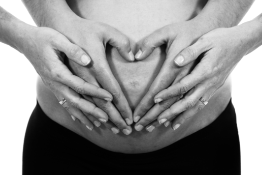 gravid magebilde