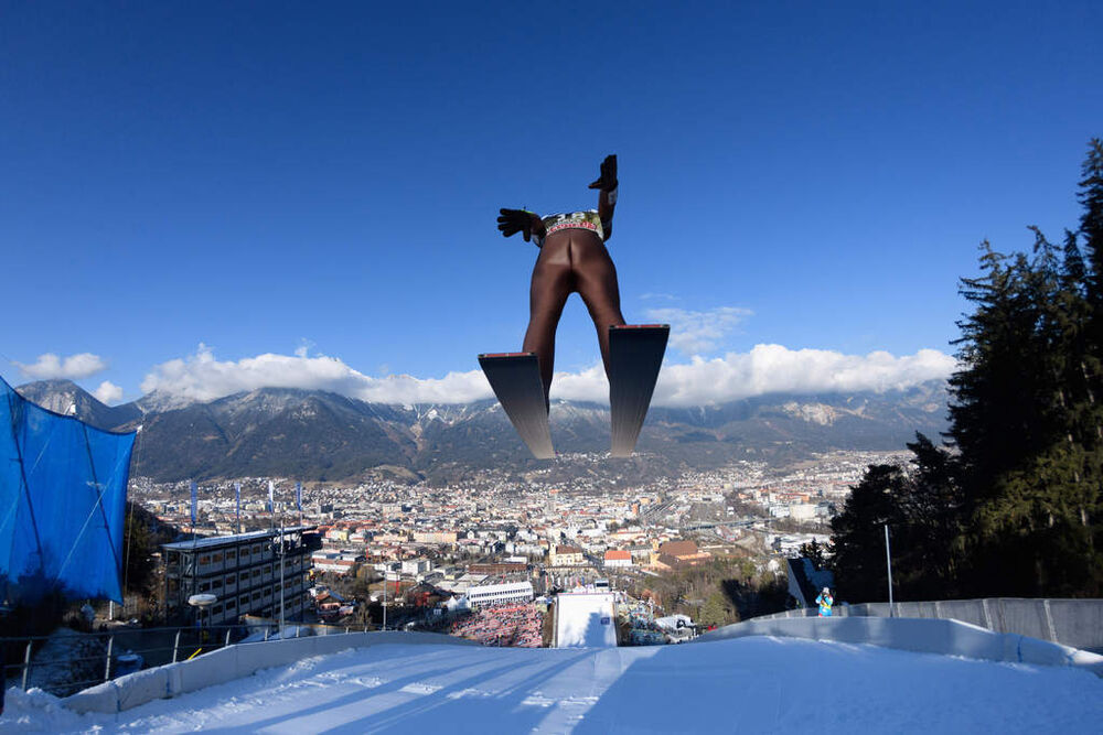 03.01.2017, Innsbruck, Austria (AUT):Jan Ziobro (POL) - FIS world cup ski jumping, four hills tournament, training, Innsbruck (AUT). www.nordicfocus.com. © Rauschendorfer/NordicFocus. Every downloaded picture is fee-liable.