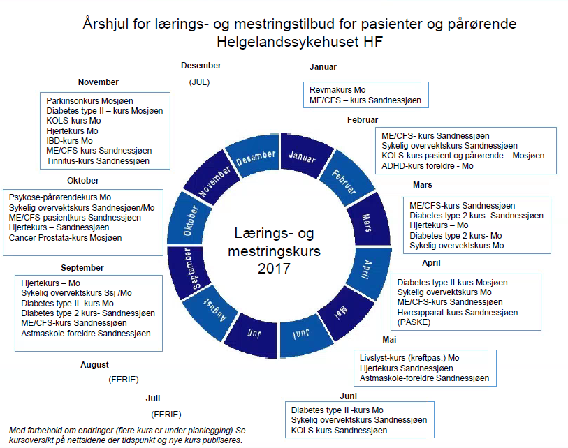 Årshjul læring og mestring